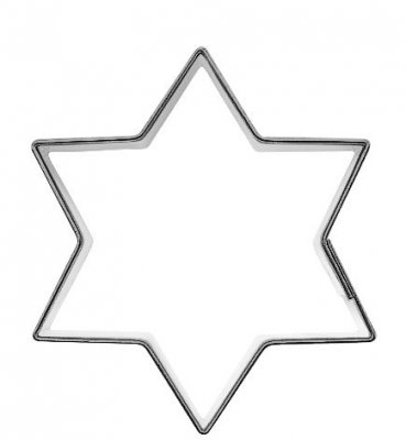 pepparkaksform stjärna